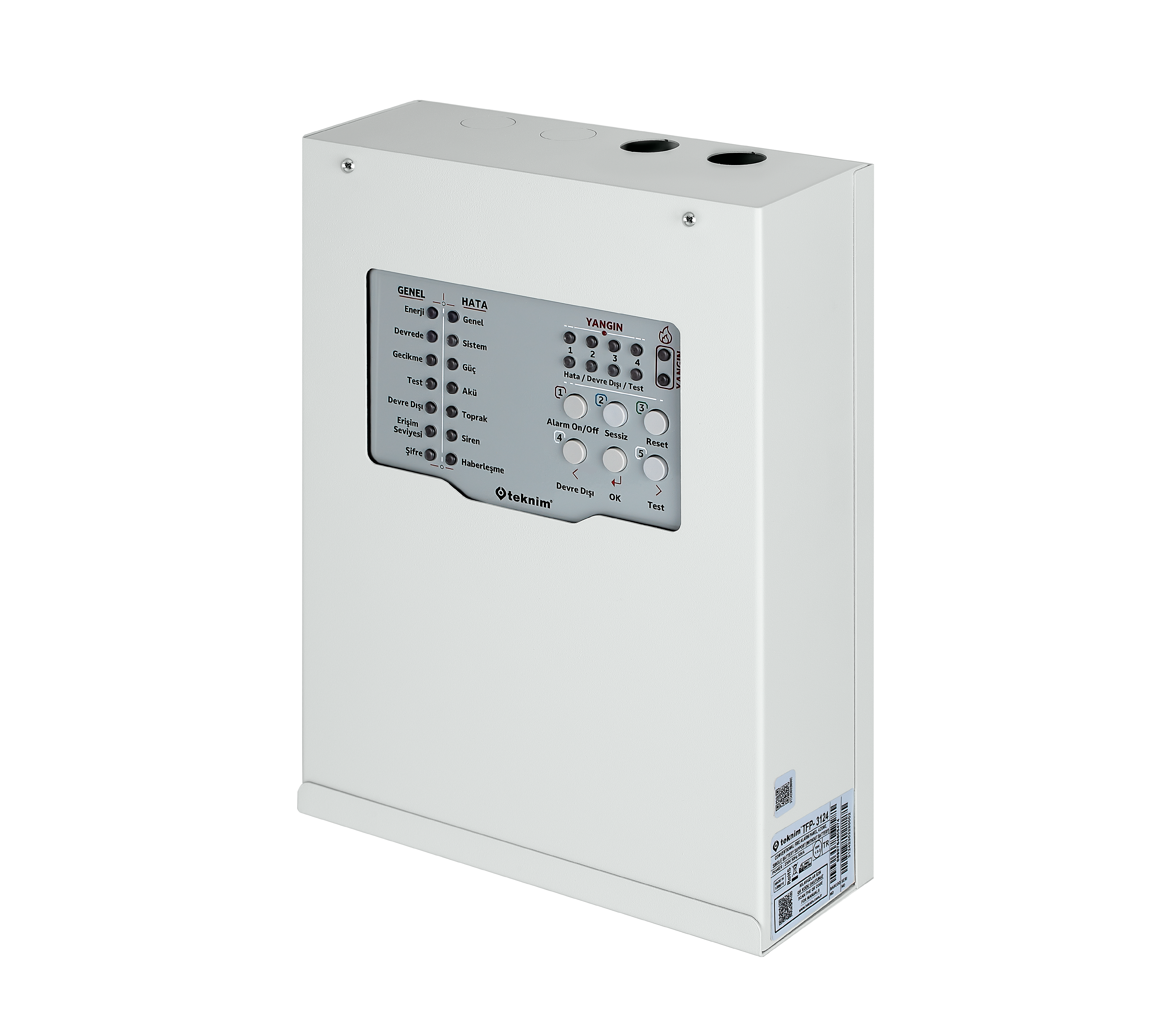 Conventional Fire Alarm Panel – 4 Zones Conventional Fire Alarm Panel – 4 Zones